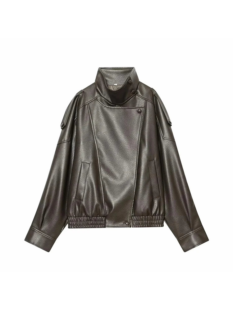 Urban Lederjacke Komfortstil